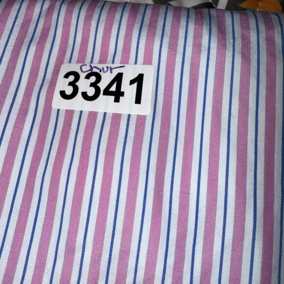 Ralph Lauren Red and White Casual Button Down Shirt - Picture 5 of 5